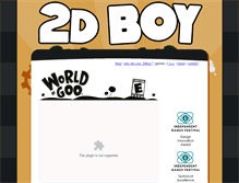 Tablet Screenshot of 2dboy.com